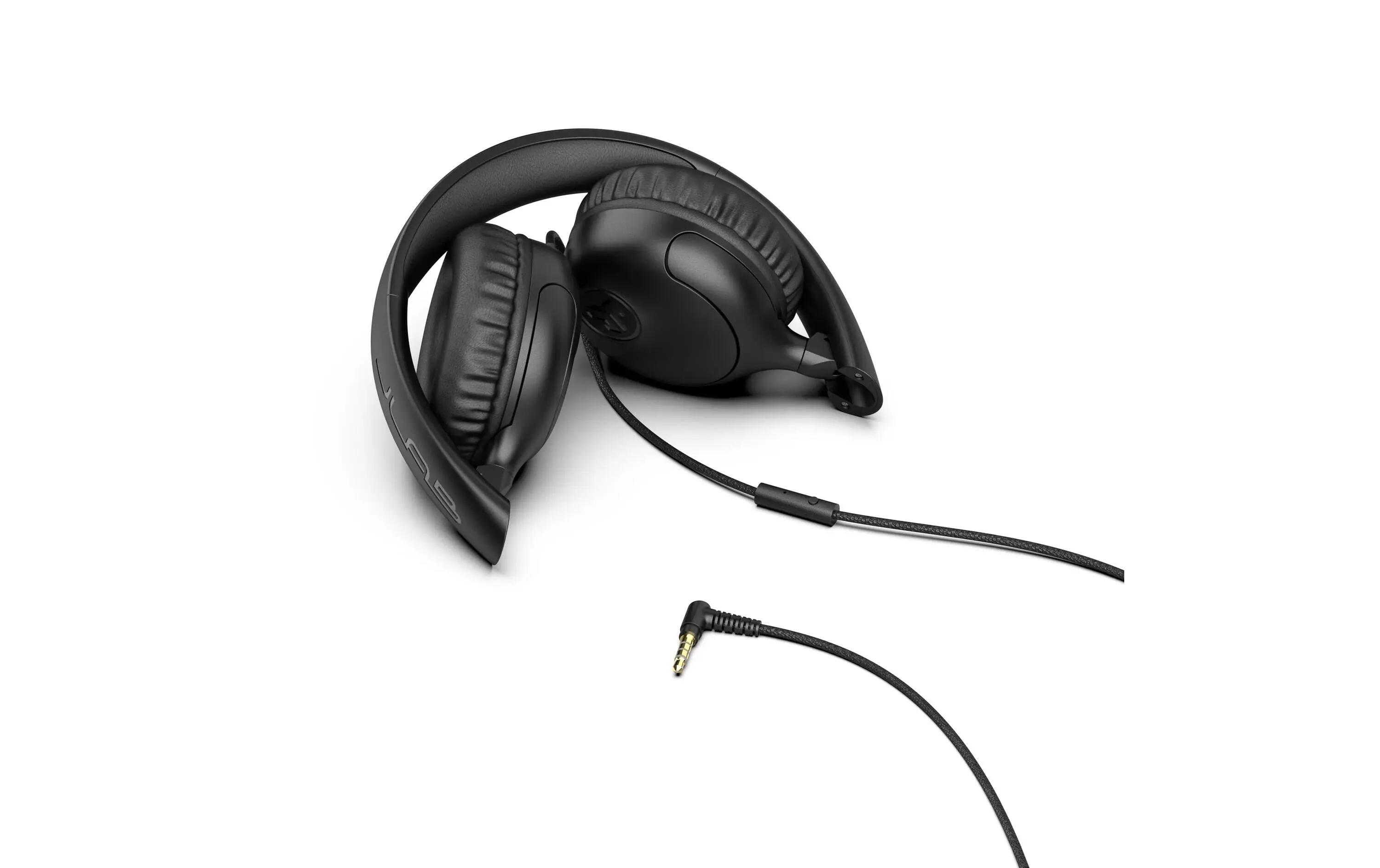 JLab Studio 2 Wired On-Ear Headphones Black 3/3