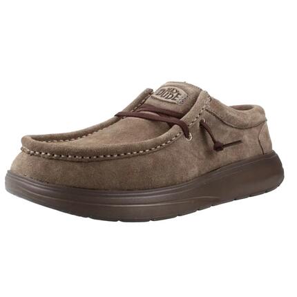 Sneakers für Männer Hey Dude Wally x Wildleder Braun
