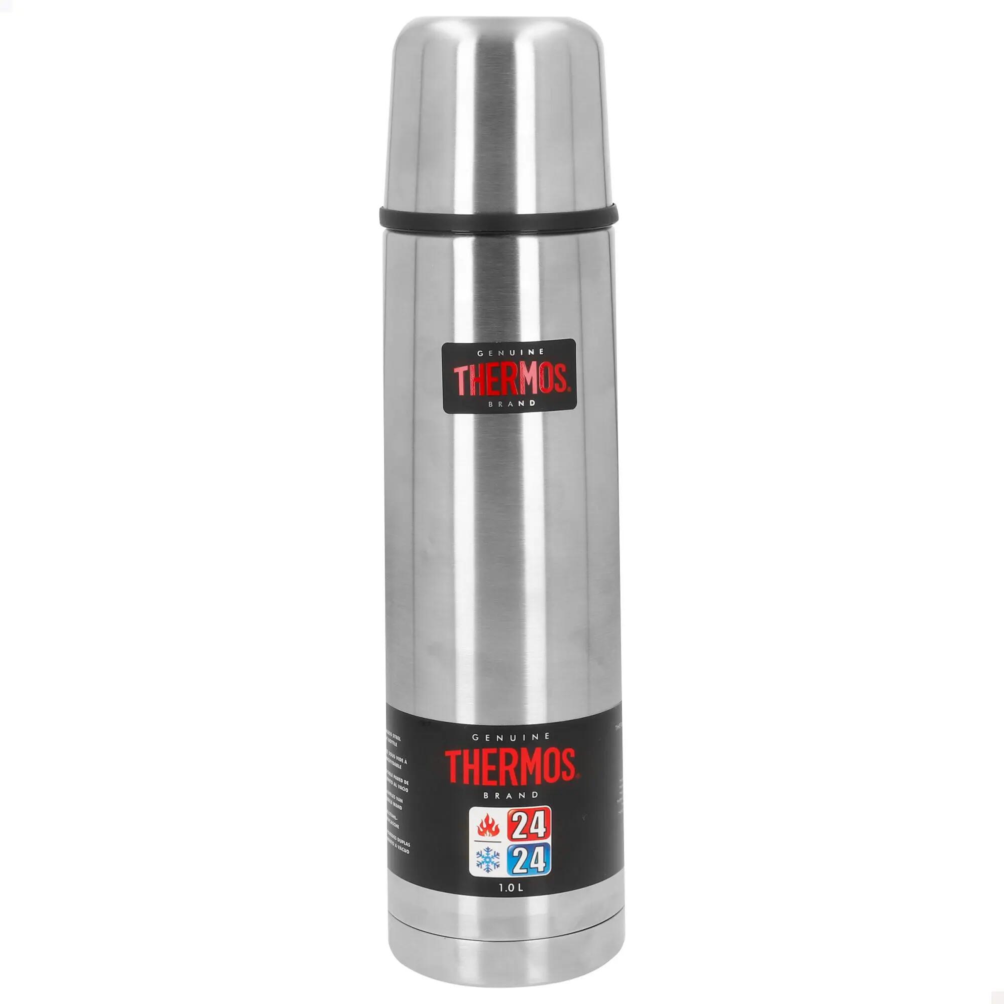 Bouteille isotherme Thermos 1L en acier inoxydable à double paroi avec gobelet 7/7