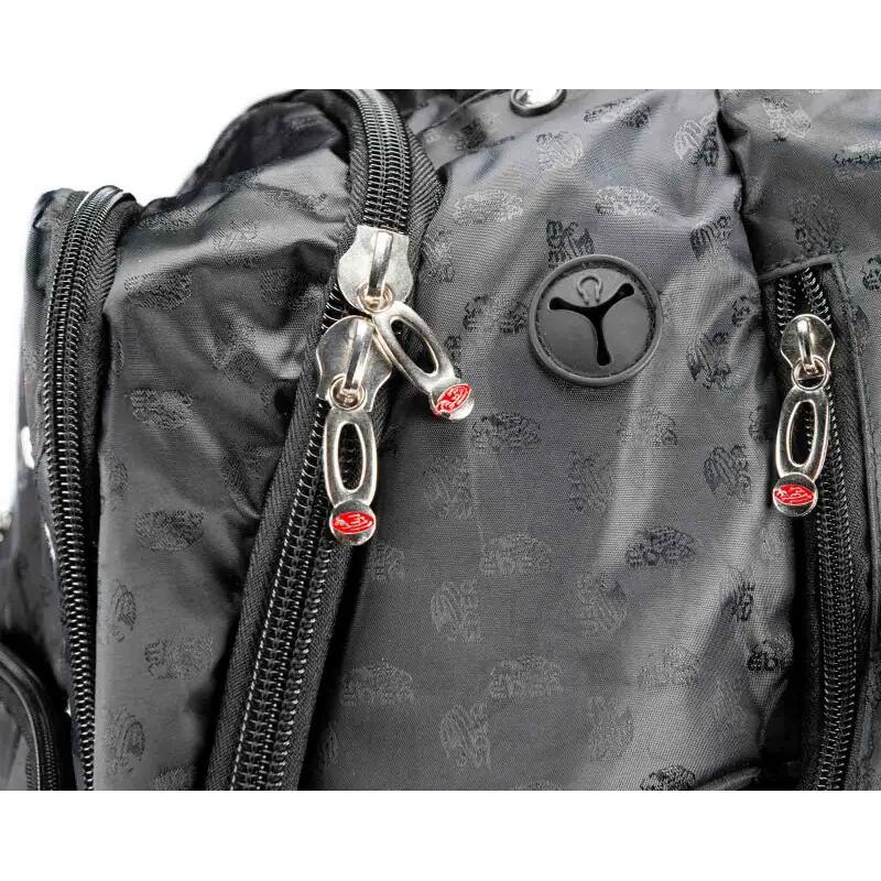 EDEA bolsa para patines Trolley Jacquard negra 3/6