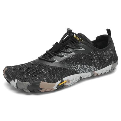 Saguaro barefoot smart ii – minimalistische schuhe für trail & fitness, schwarz