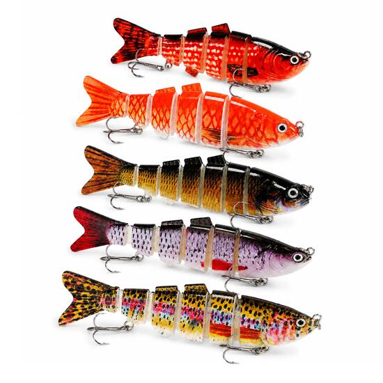 Fish-Xpro Swimbait Set - 5 Stuks - 10 cm - 17 g - Zinkend - Tacklebox