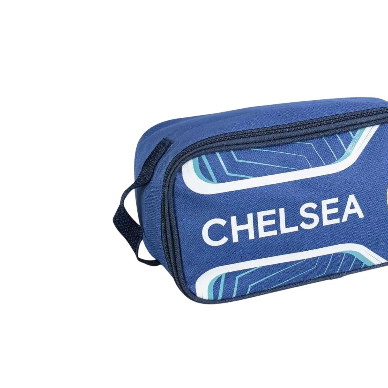 Sac À Chaussures De Foot Motif/style Emblème (Bleu) Taille unique 4/4