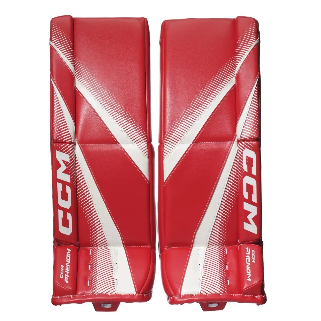 Apărători pentru portari GPPHNMCC Junior CCM Phenom roșu/alb