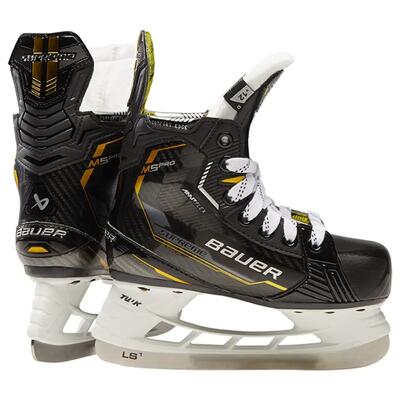 Bauer supreme m5 pro youth d 9.0 zwarte ijshockeyschaatsen voor jeugd