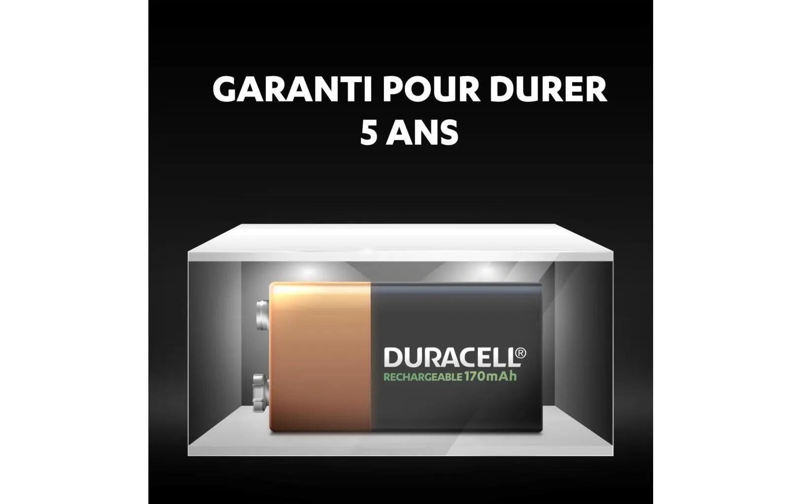 Duracell Recharge Batteria ricaricabile 9V NiMH 170 mAh 1 pz 3/3