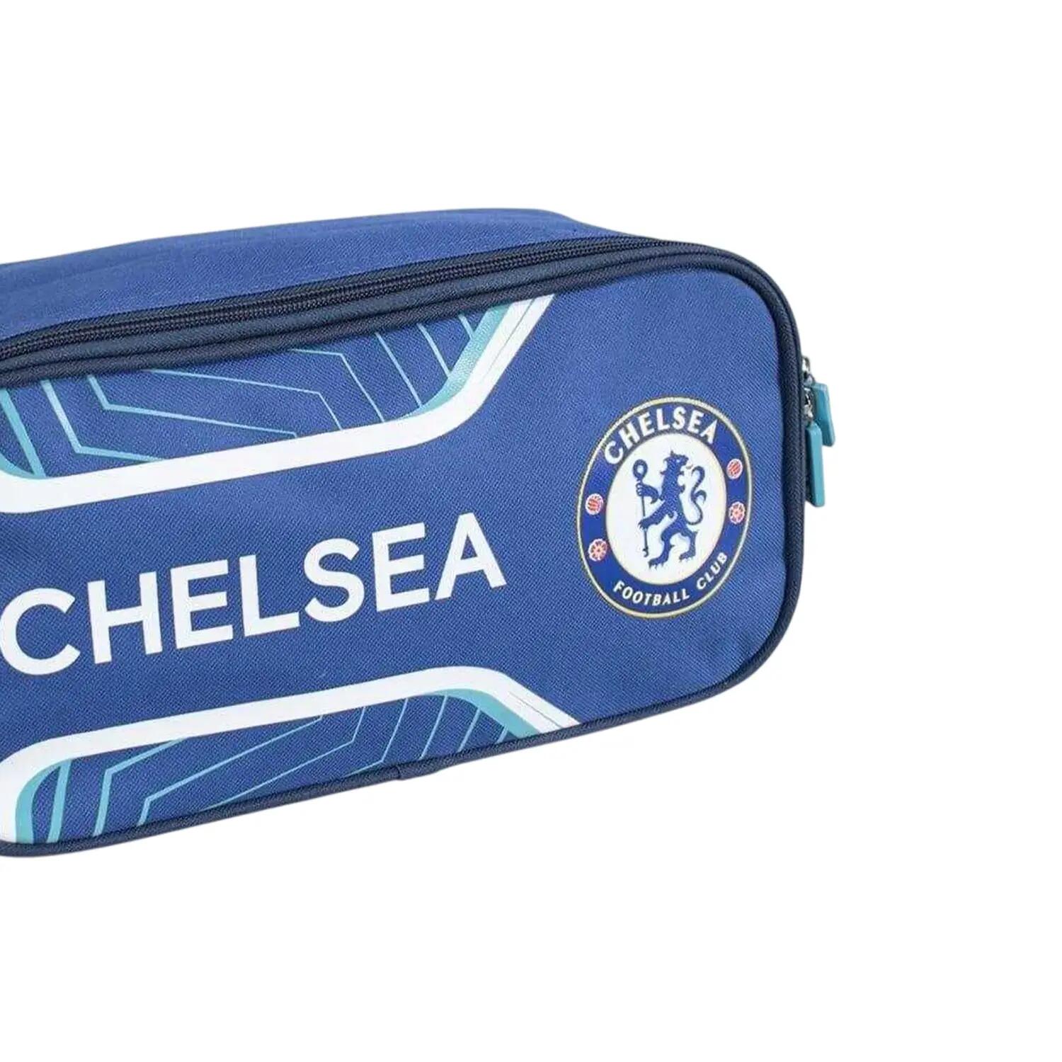 Sac À Chaussures De Foot Motif/style Emblème (Bleu) Taille unique 2/4