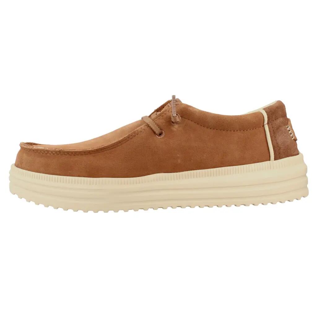 Buty HEY DUDE HD45845 REV SUEDE Jasnobrązowy 2/5