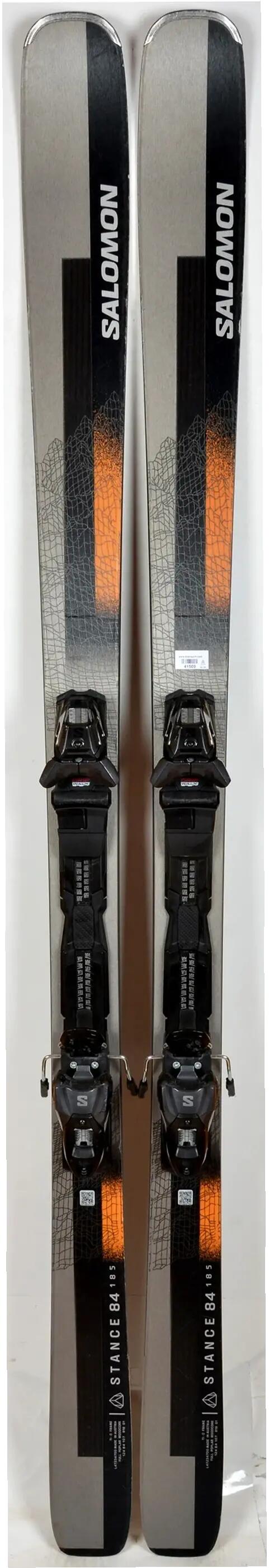 REONDITIONNE - Skis Salomon STANCE 84 grey - CORRECT 1/1