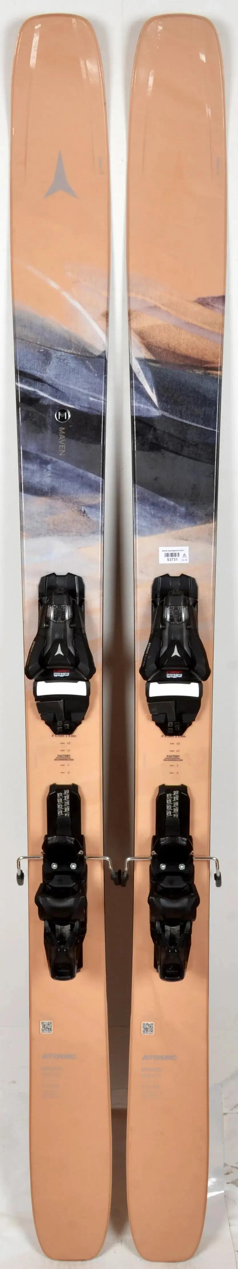 REONDITIONNE - Skis Atomic MAVEN 103 CTI + STR 11 GW - TEST 2026 - TRES BON 2/2