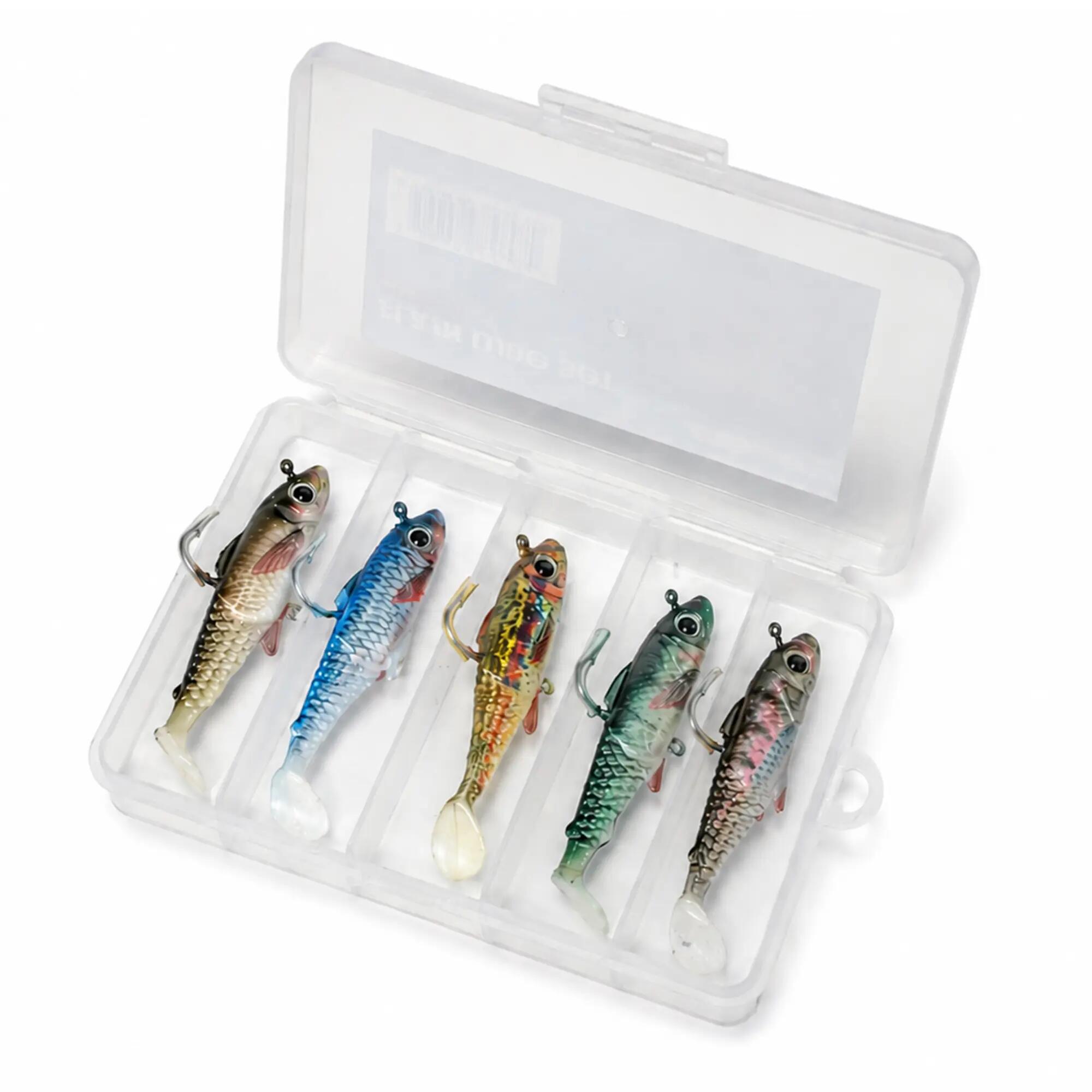 Fish-Xpro Softbait Set - 5 bucăți - 8,5 cm - 18 g - Ready to Fish