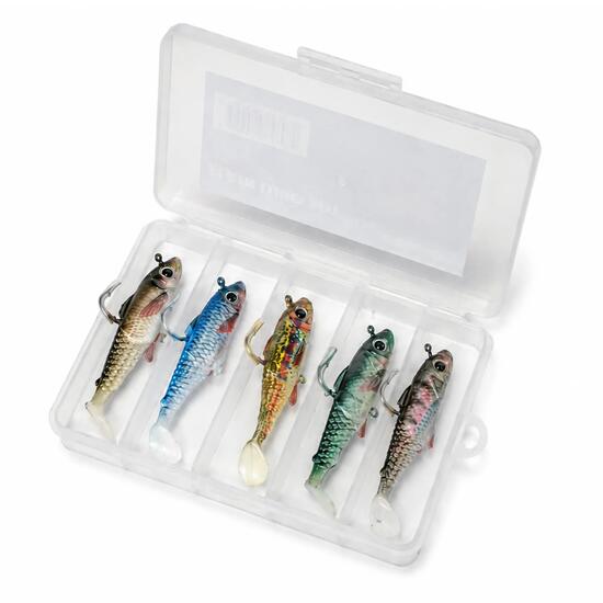 Fish-Xpro Softbait Set - 5 Stuks - 8,5 cm - 18 g - Ready to Fish