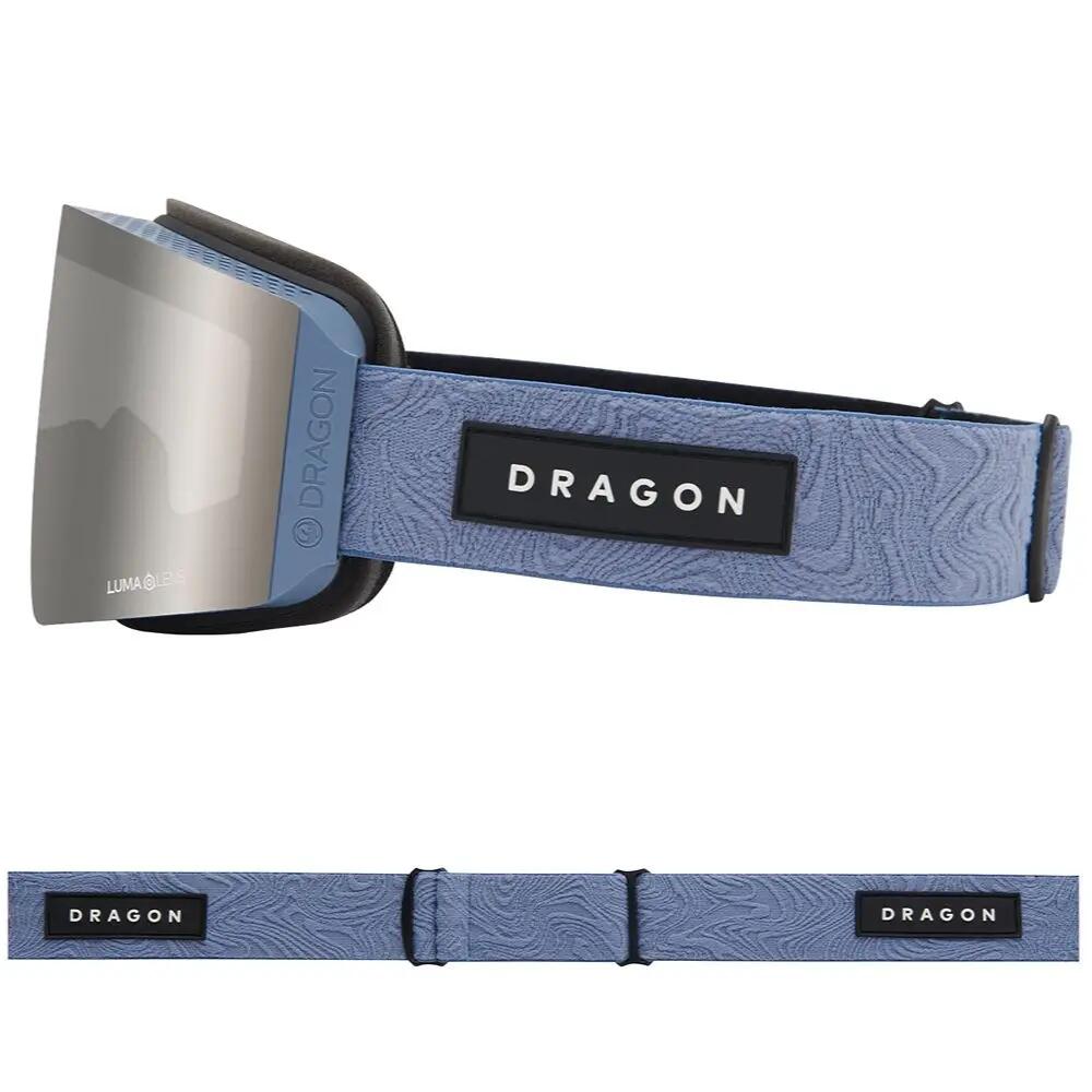 RVX MAG OTG Unisex Skibrille - Steel Blue/LL Silver Ionized & LL Amber 3/6