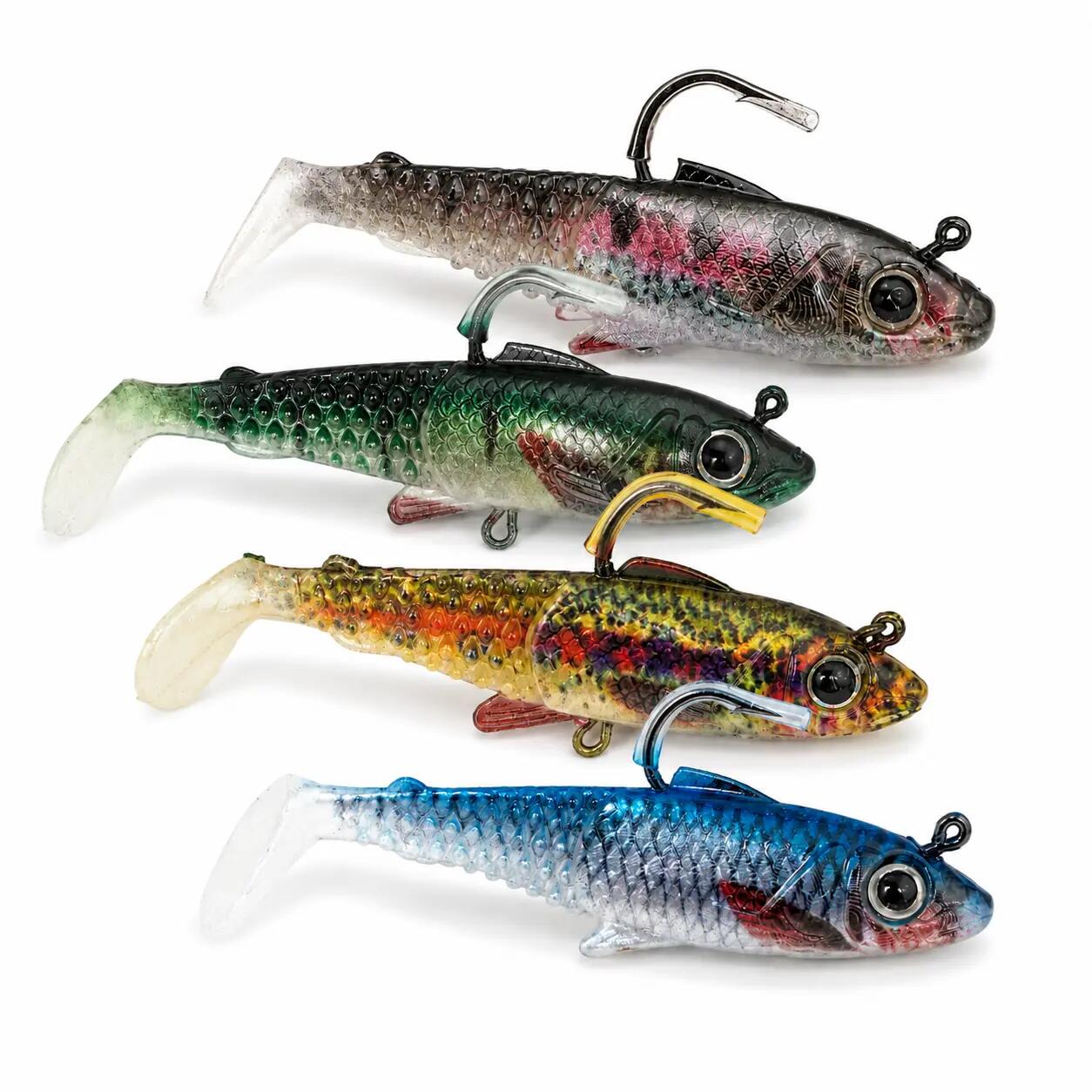 Fish-Xpro Set Esche Morbide - 5 Pezzi - 8,5 cm - 18 g 2/7