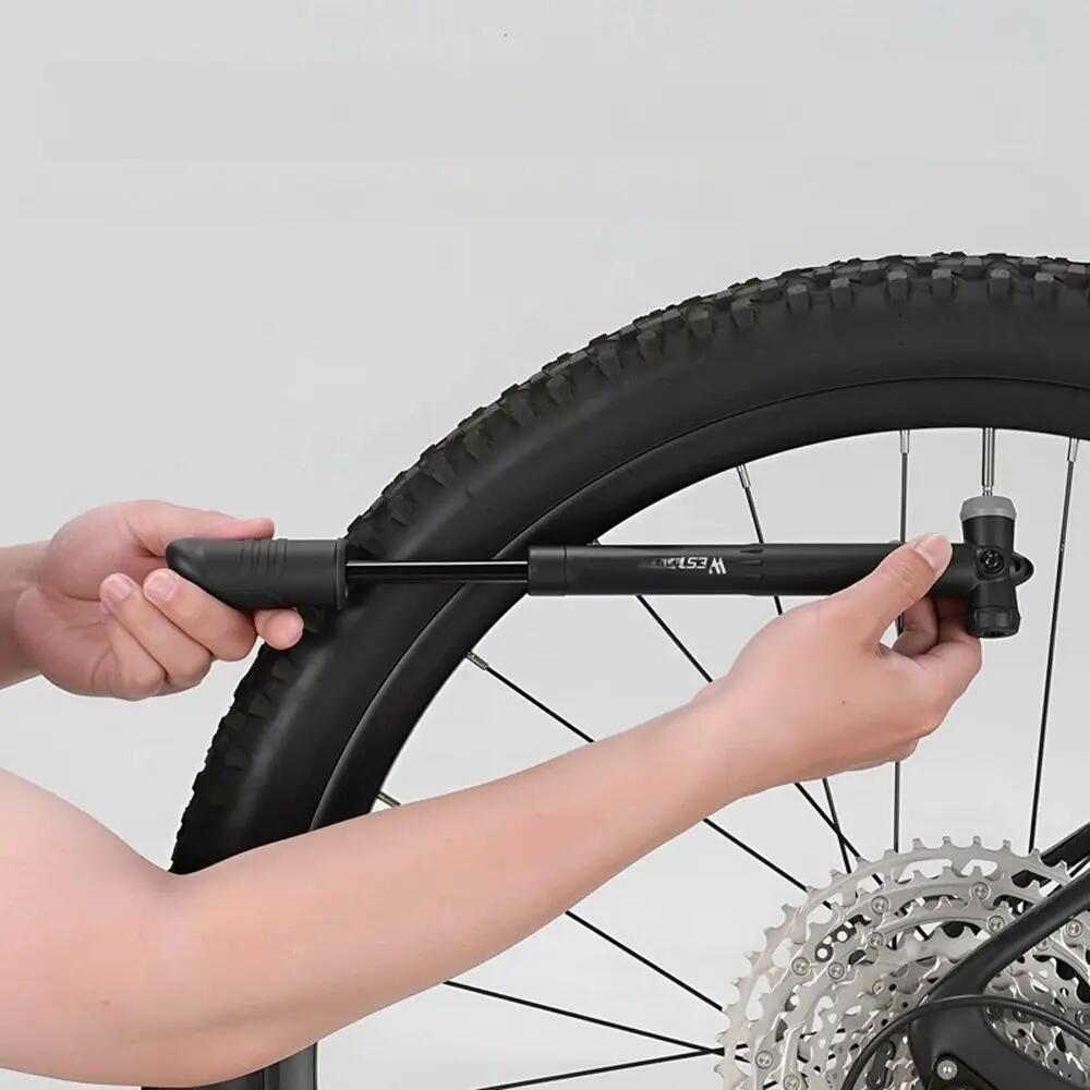 Tragbare Mini-Hochdruck-Fahrradpumpe WEST BIKING 2/3