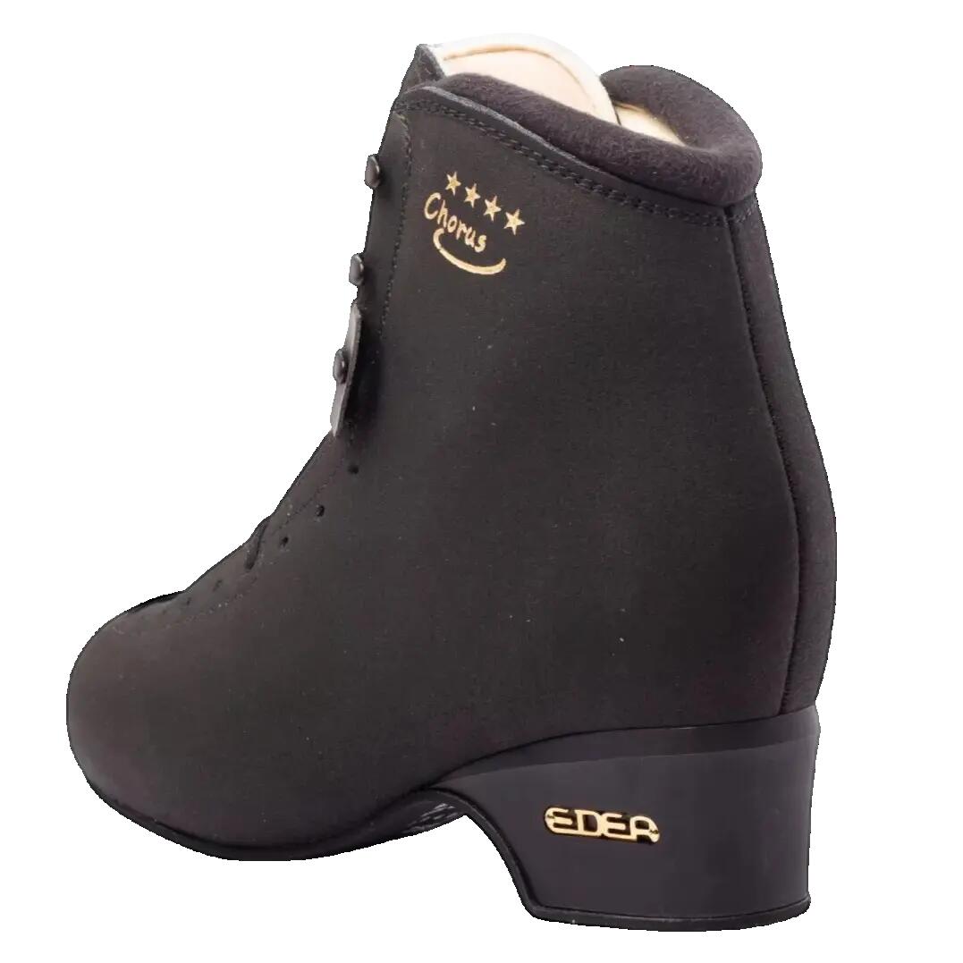 EDEA patins de gelo Chorus pretos para patinagem artística 9/11