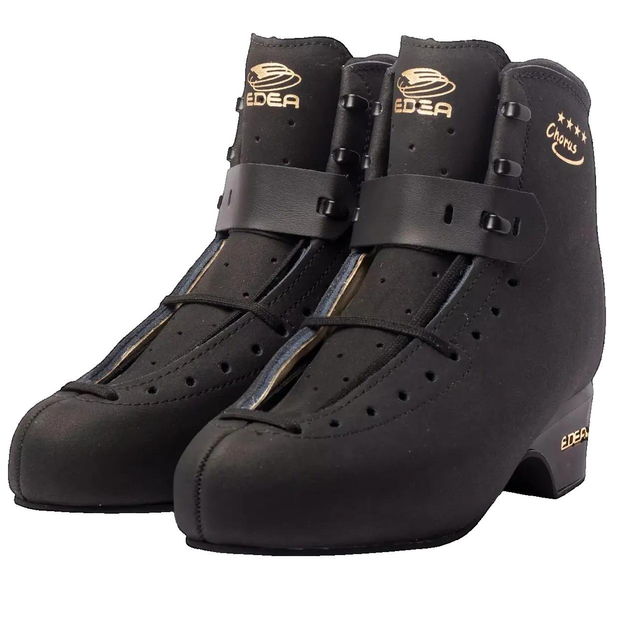 EDEA patins de gelo Chorus pretos para patinagem artística 7/11