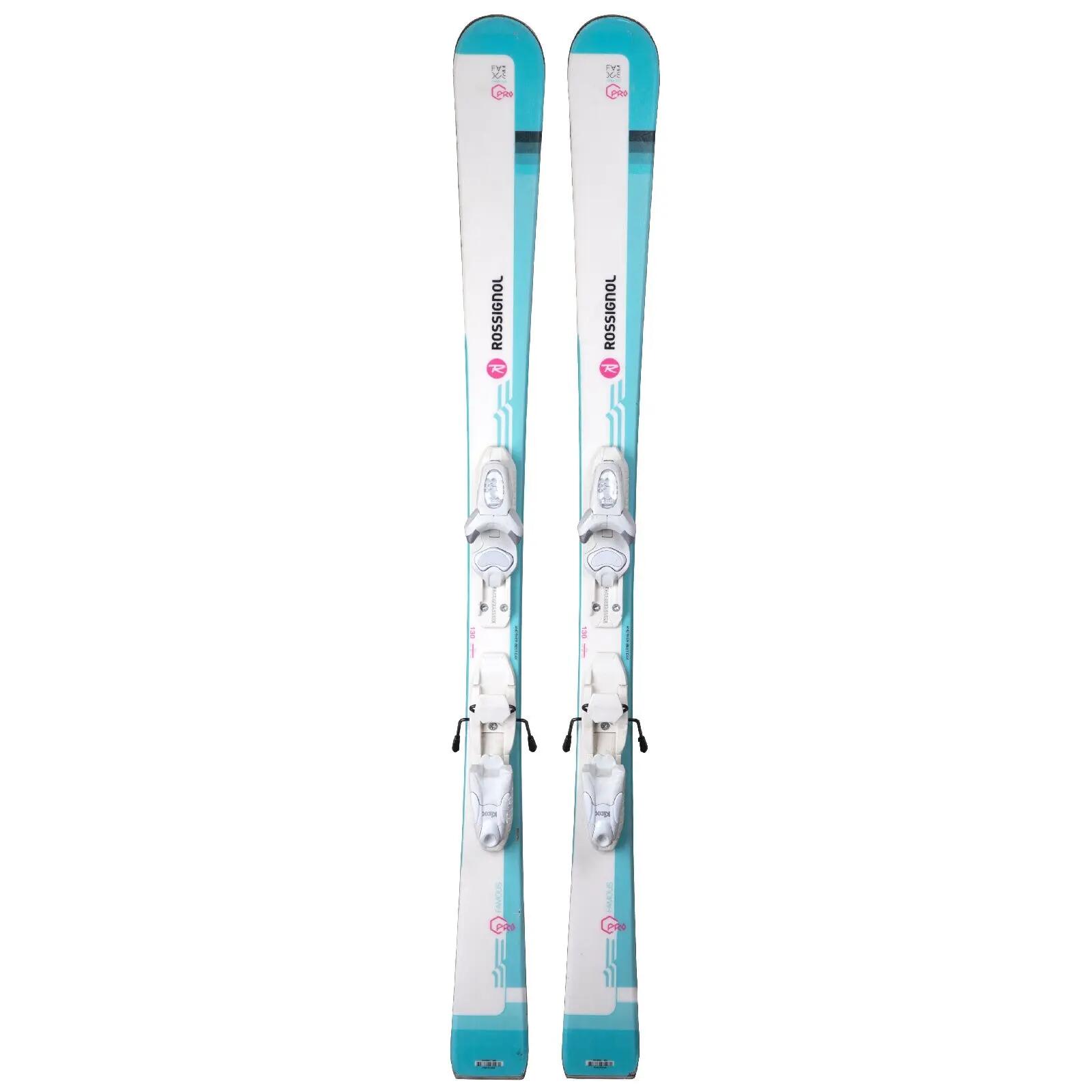 RECONDITIONNE - Ski Junior Rossignol Famous Pro + Fixations 2/4