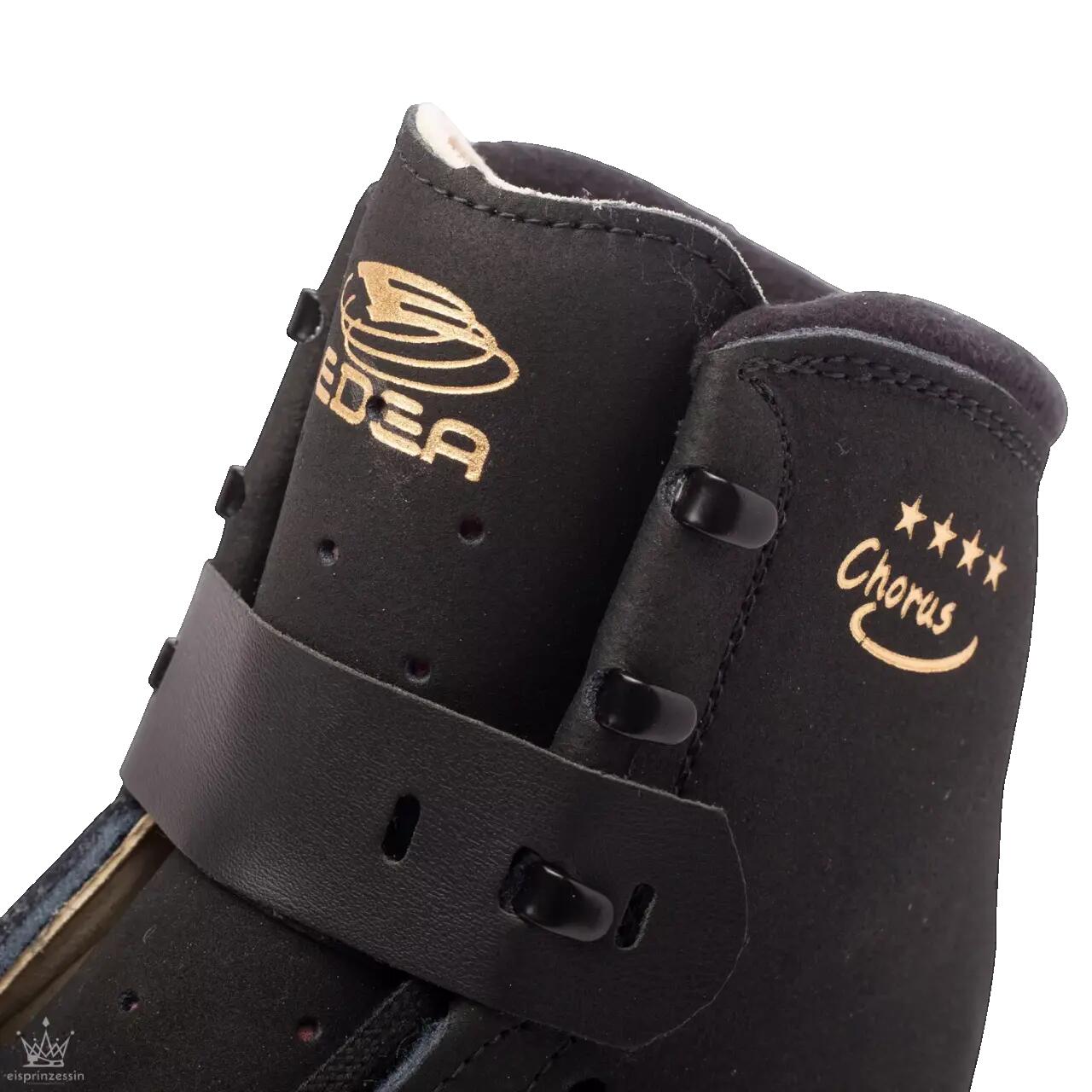 EDEA patins de gelo Chorus pretos para patinagem artística 11/11