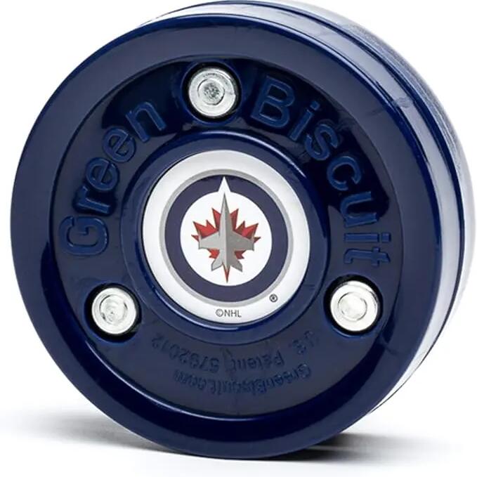 GREEN BISCUIT Training Puck Green Biscuit - NHL, Winnipeg