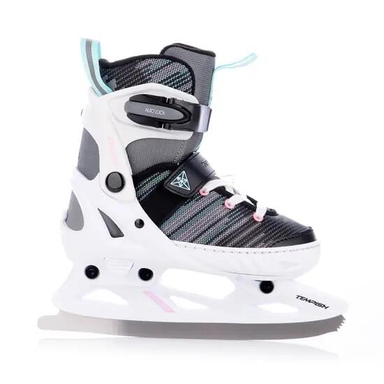 Patins à glace - patinage - fille - réglables, anatomiques - noir 3/5