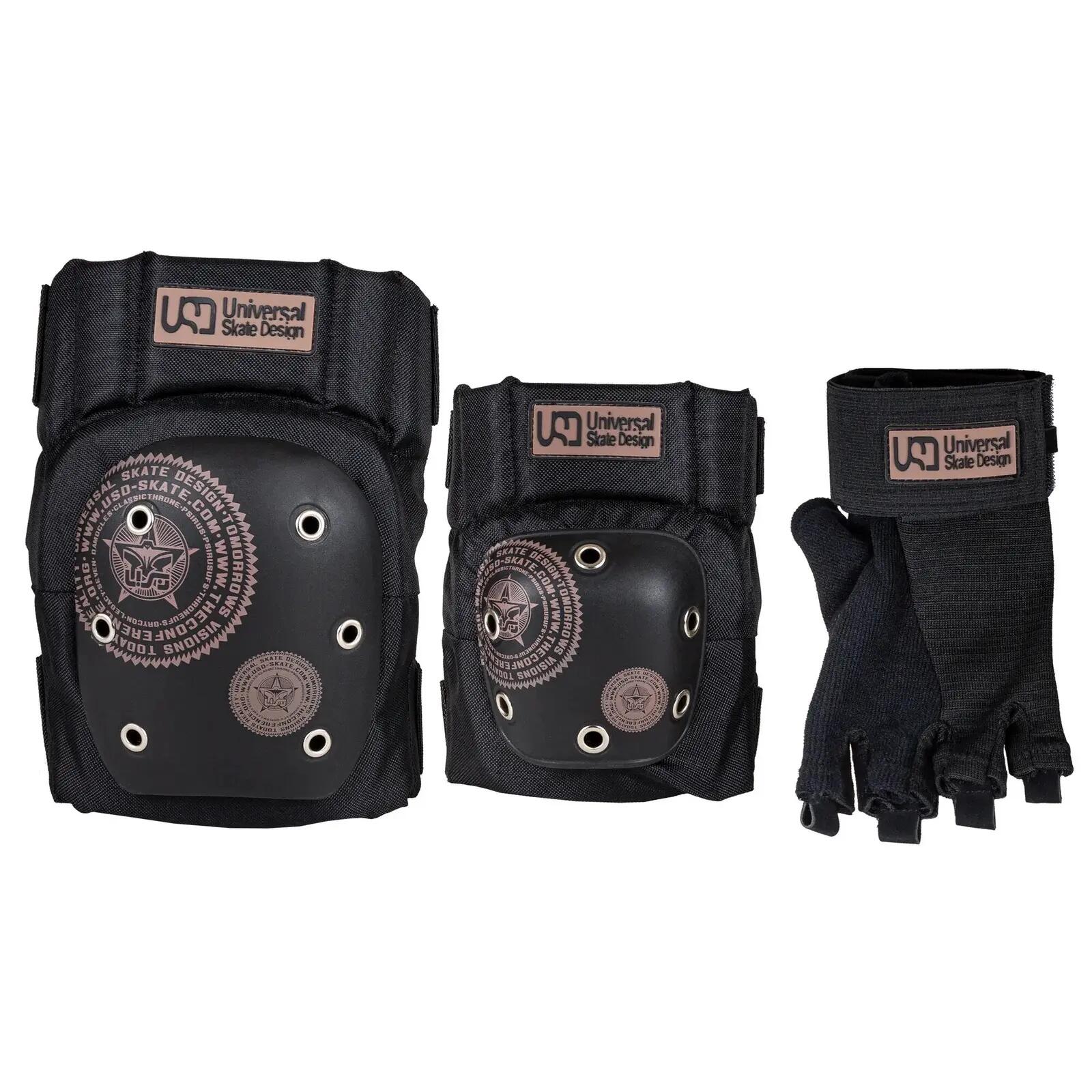 POWERSLIDE OEM USD Core Tri-Pack Protection set, mărime black, cască
