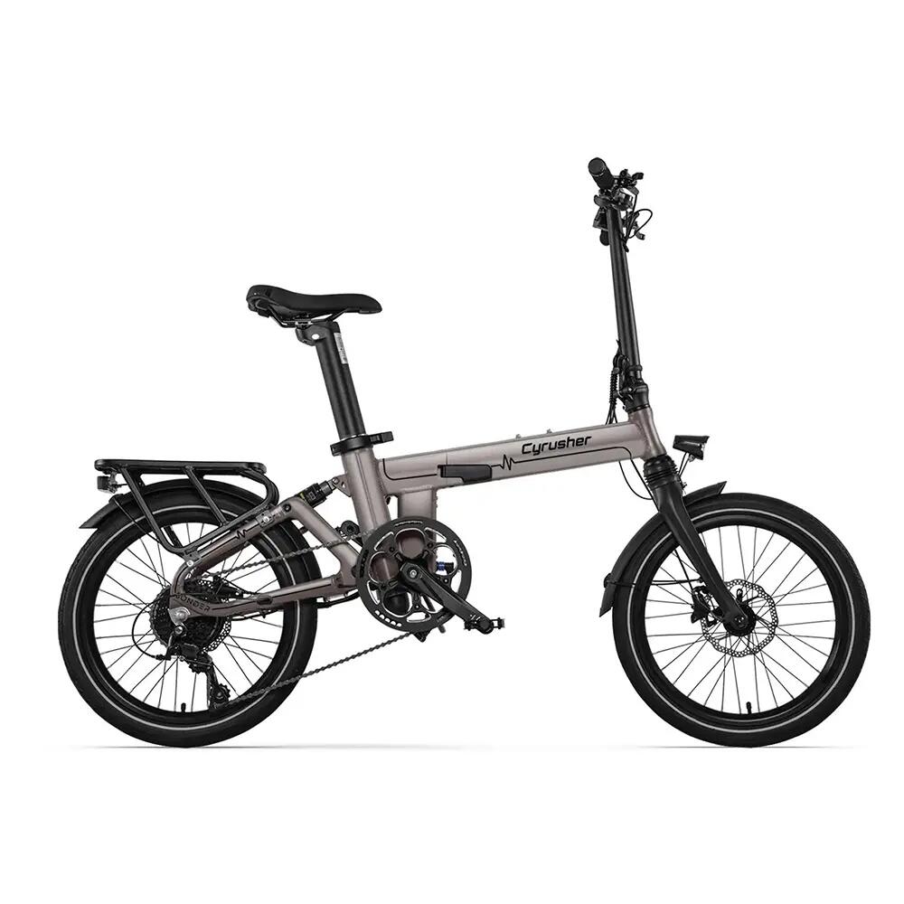 Bicicletă electrică de oraș Cyrusher Sonder cu motor de 250 W 48 V 10 Ah
