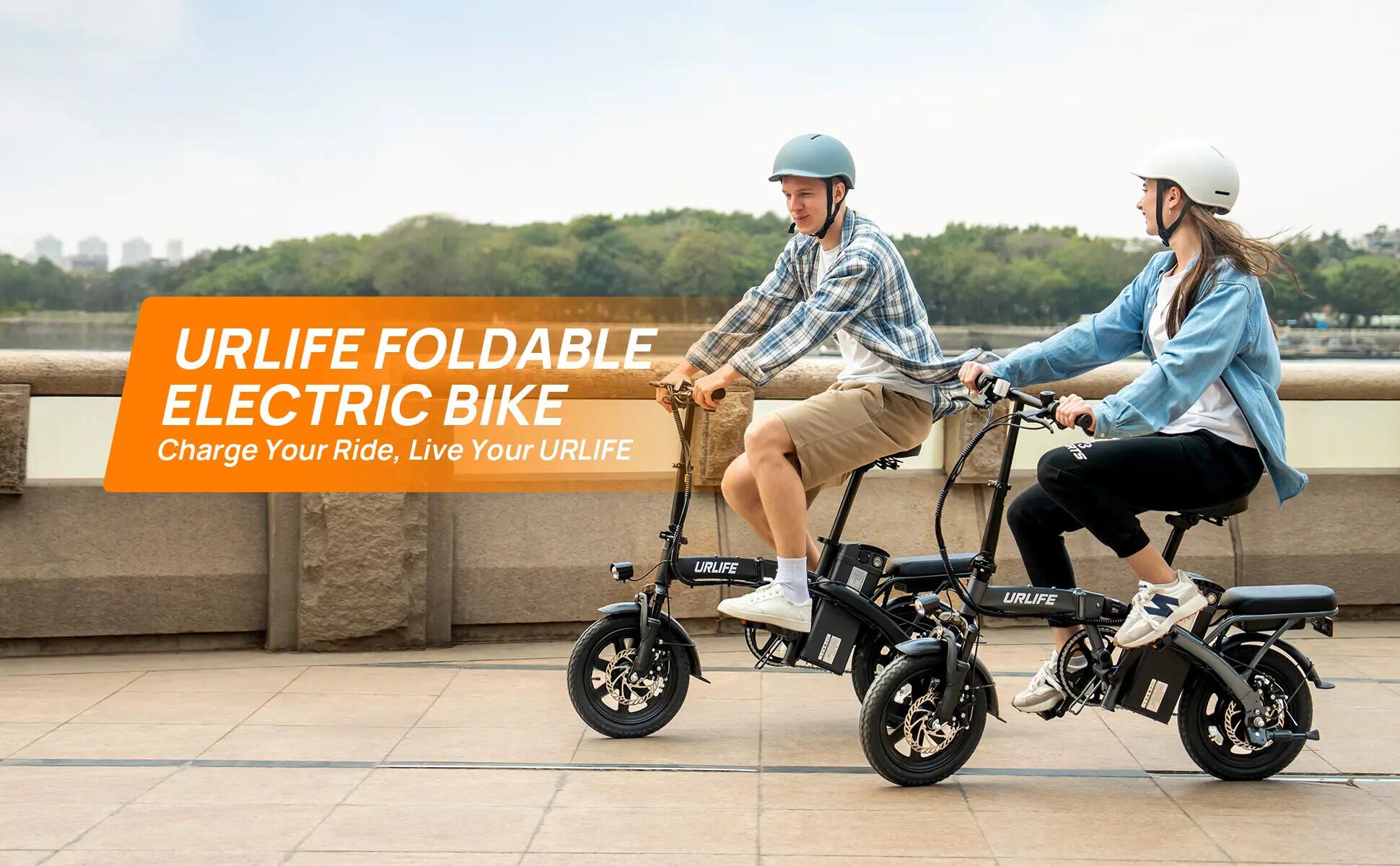 Faltbares elektrisches Stadtfahrrad URLIFE F1L 260W 360Wh 14-Zoll 11/11