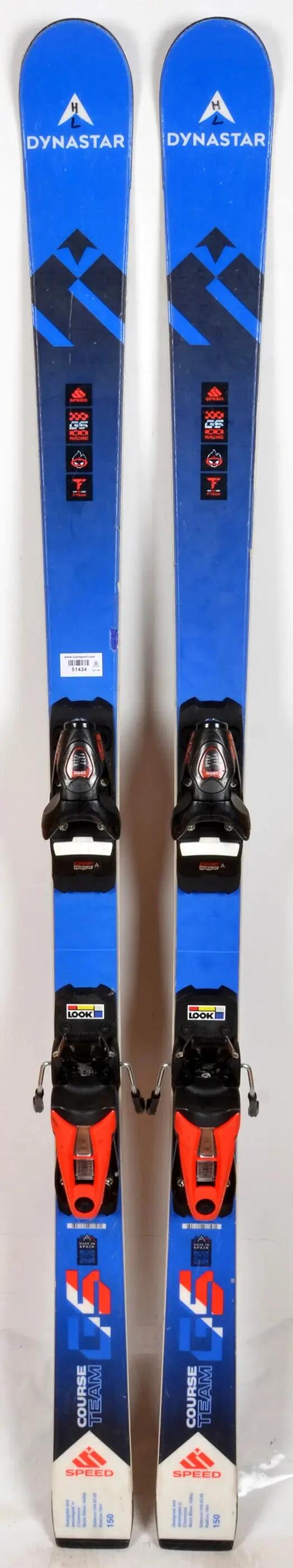 RECONDITIONNE - Skis junior Dynastar SPEED COURSE TEAM GS blue - BON 2/4