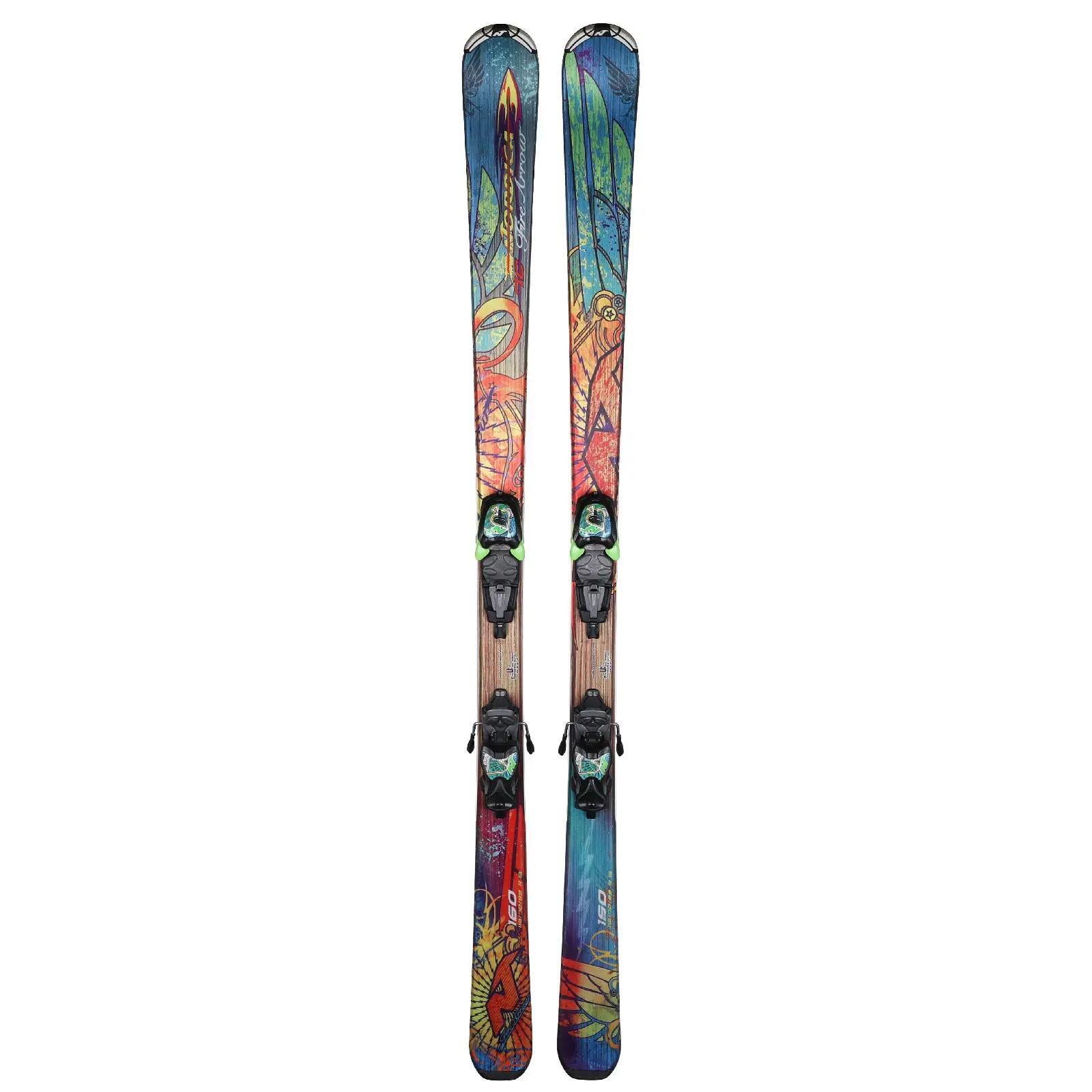 RECONDITIONNE - Ski Junior Nordica Fire Arrow 70 + Fixations 2/4