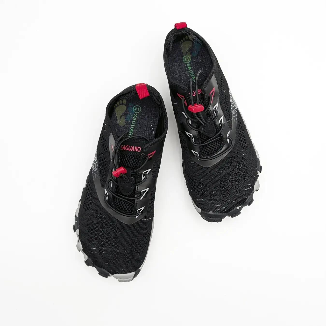 Saguaro Smart I Black Red Sneakers - Size 46 3/5