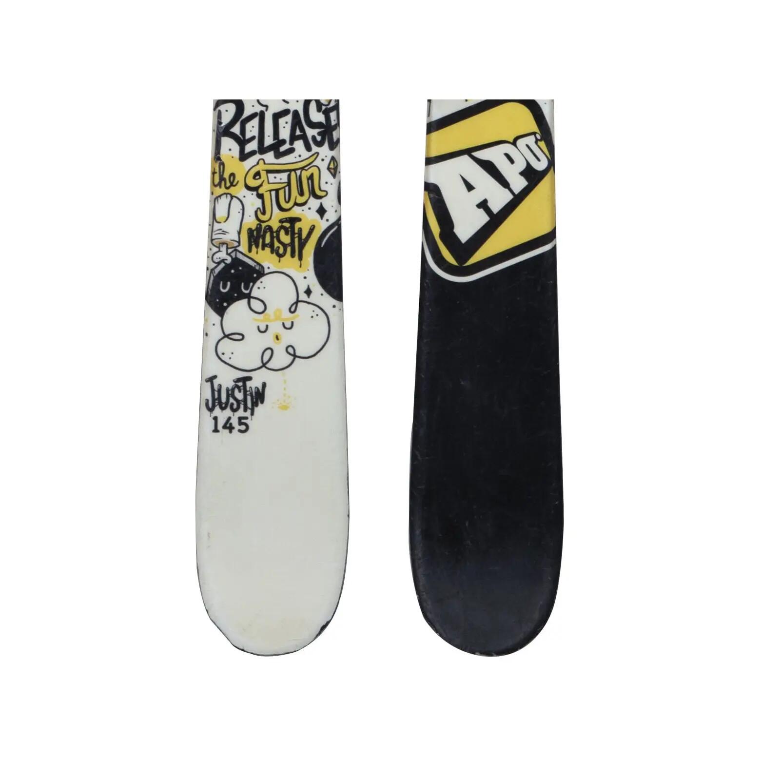 RECONDITIONNE - Ski Junior Apo Justin + Fixations 4/4