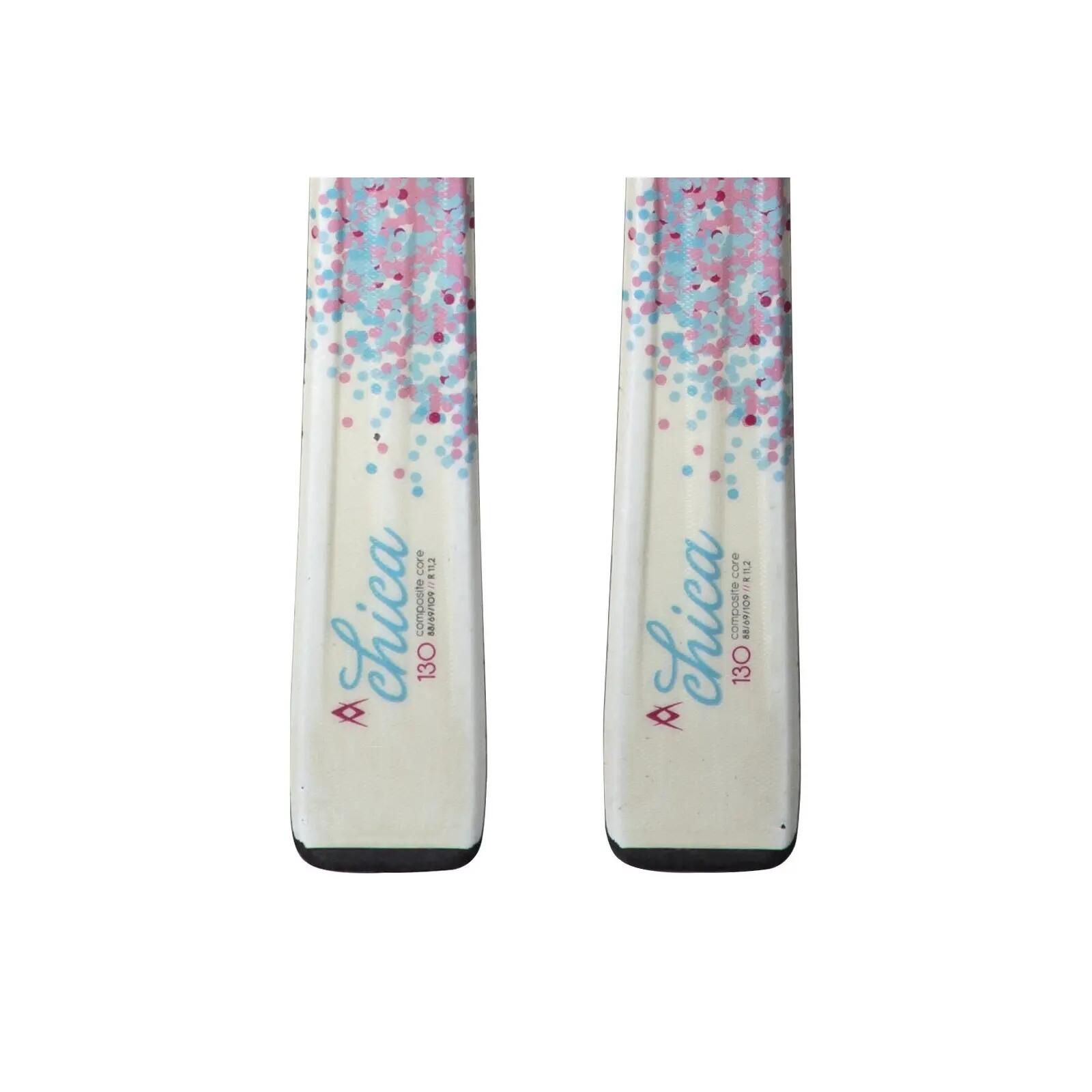 RECONDITIONNE - Ski Junior Volkl Chica + Fixations 4/4