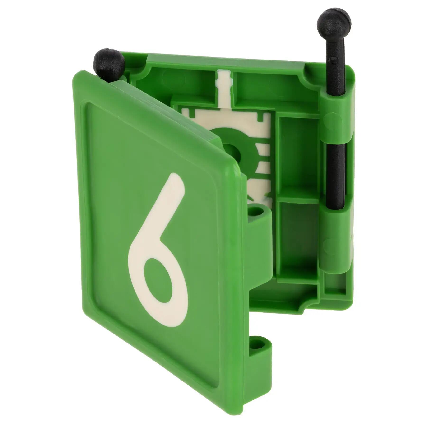 Plaqueta numerada para colar dobrável Kerbl (x6) 2/2