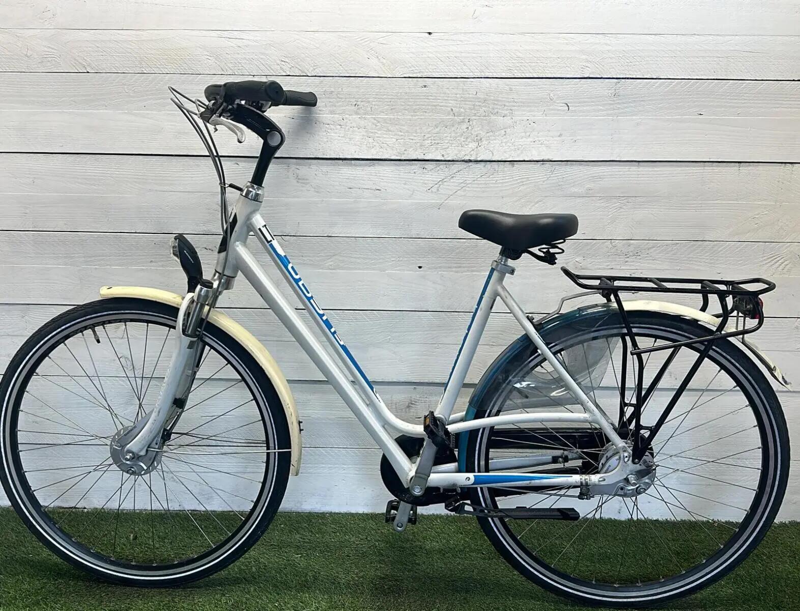 Batavus stadsfiets bike, wit 2/2