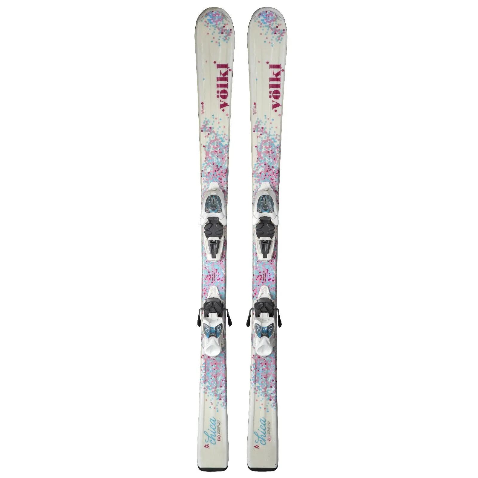 RECONDITIONNE - Ski Junior Volkl Chica + Fixations 2/4