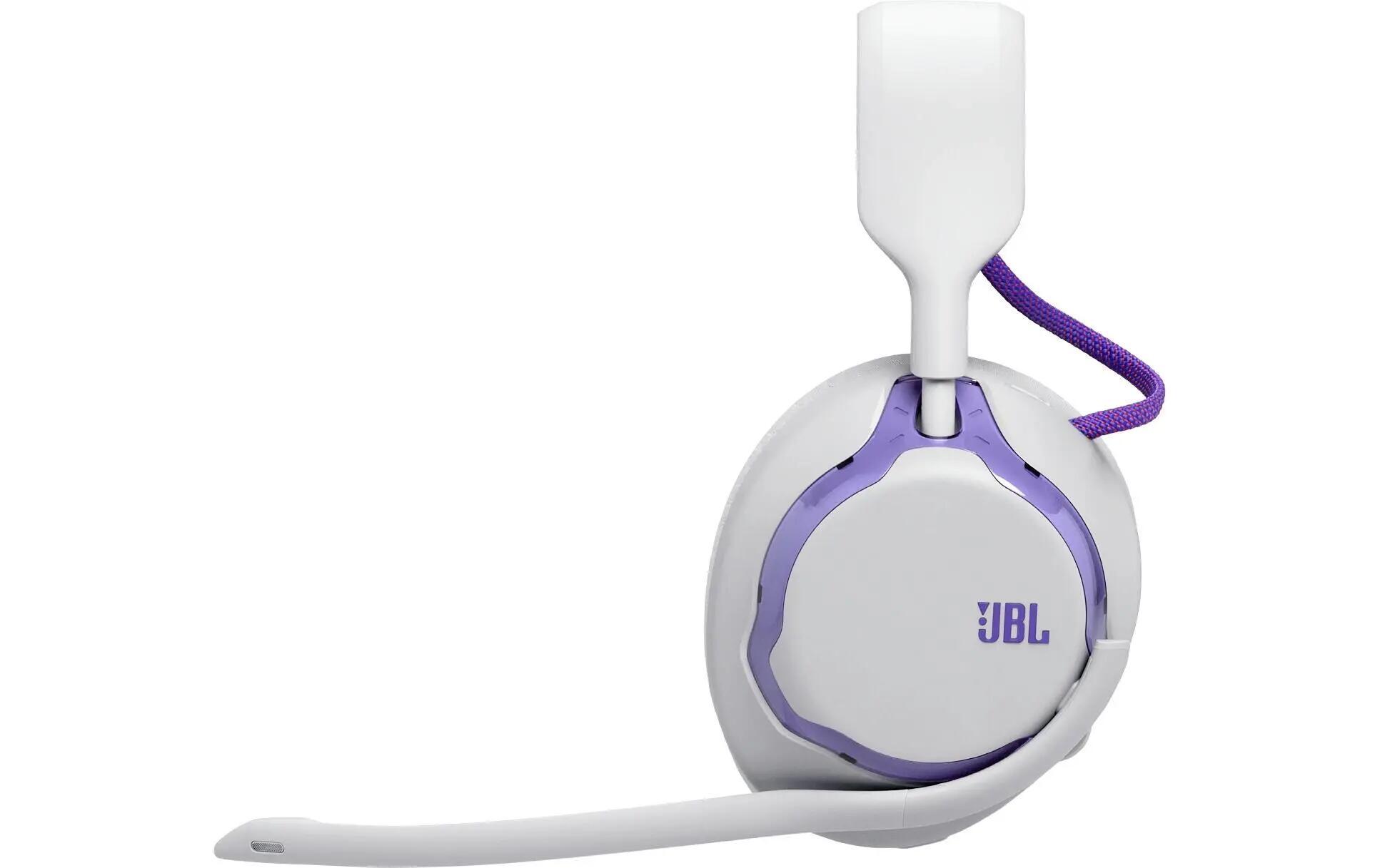 JBL Quantum 650 Cuffia Gaming Wireless Bianco 3/3