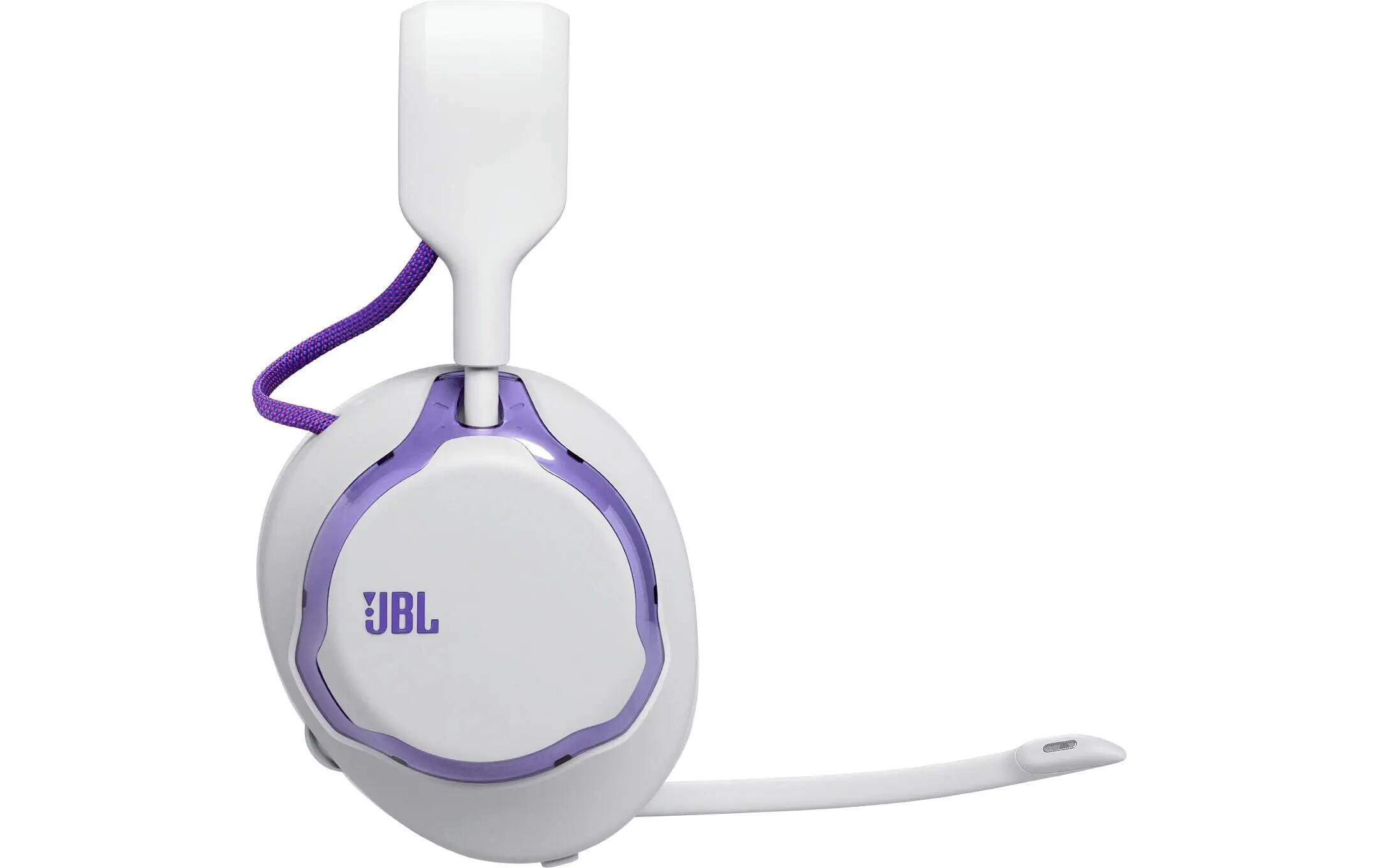 JBL Quantum 650 Cuffia Gaming Wireless Bianco 2/3