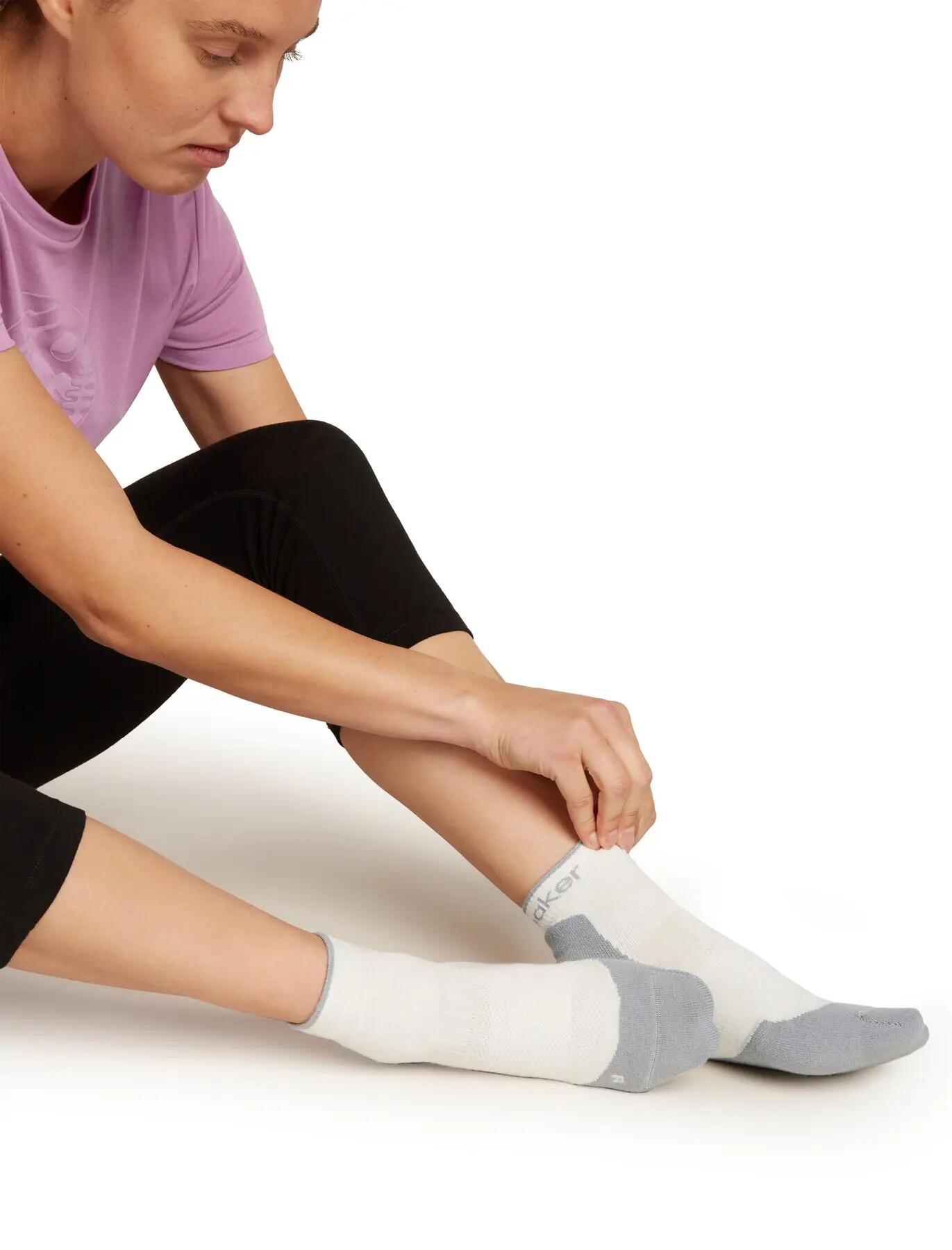 Calcetines deportivos Icebreaker MER HIKE para mujer 3/4