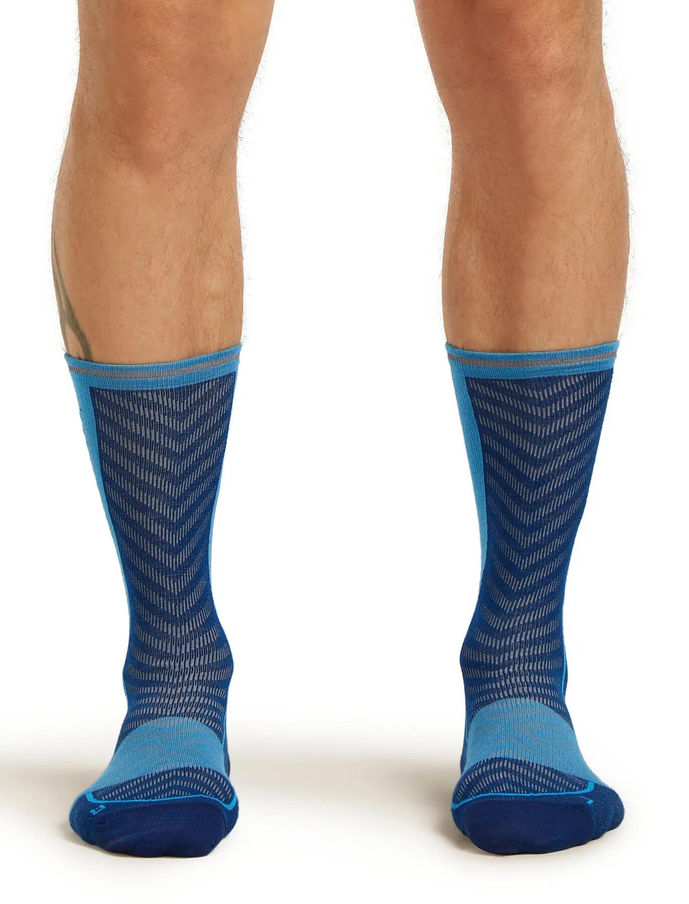 Chaussettes de course pour hommes Icebreaker MER RUN 3/5