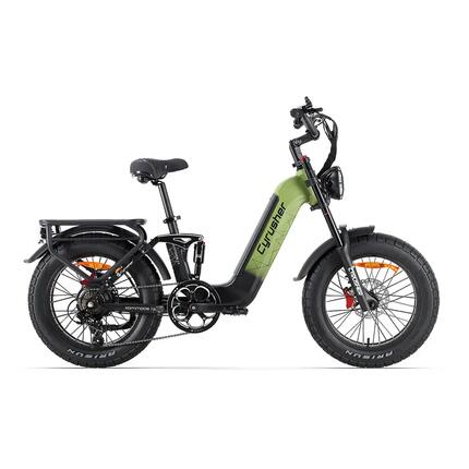 Vélo électrique tout-suspendu Cyrusher Kommoda 3.0 avec batterie 48 V 20 Ah