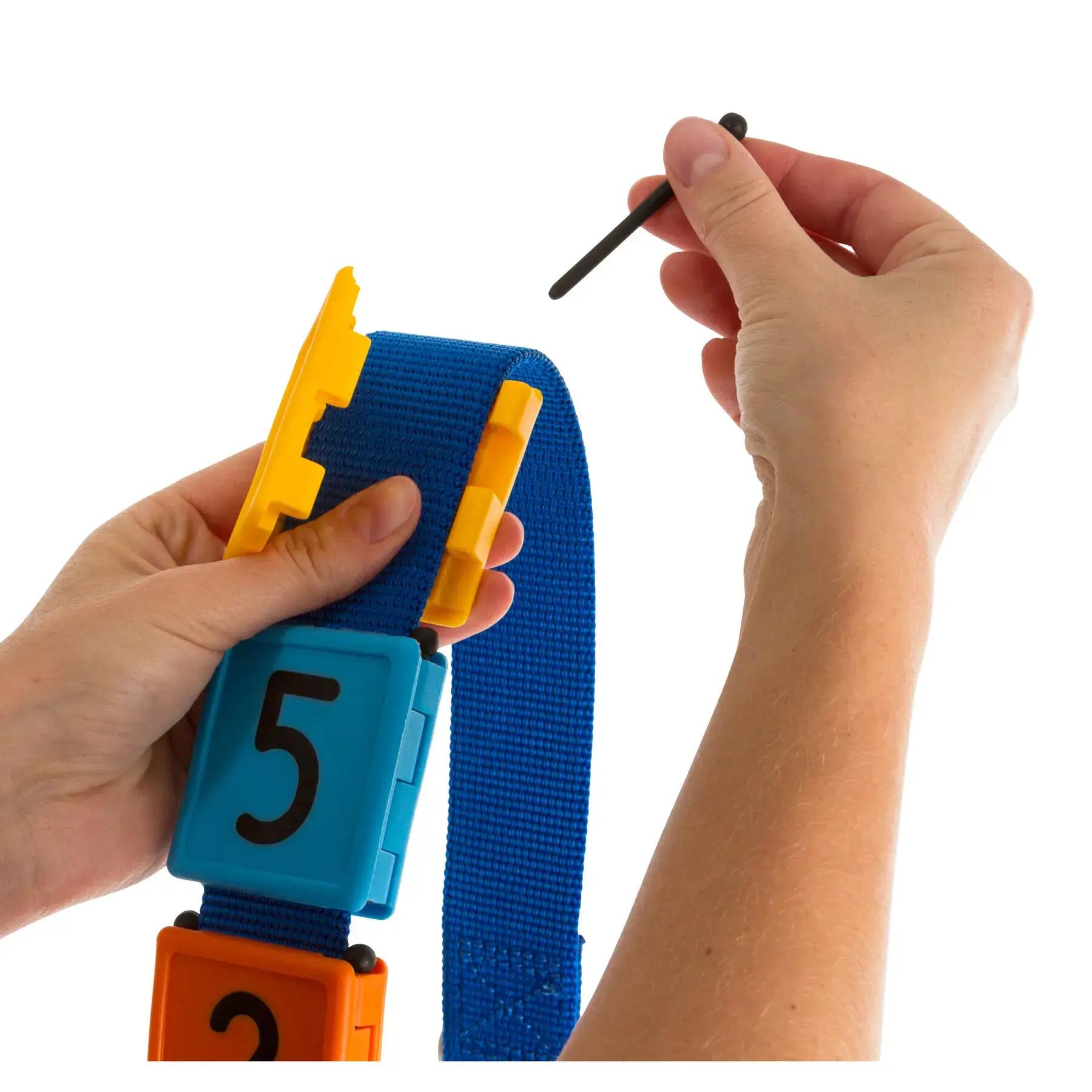 Plaqueta numerada para colar dobrável Kerbl (x6) 3/5