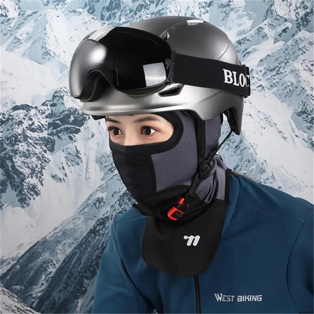 Cagoule thermique vélo et tour de cou WEST BIKING 3/3