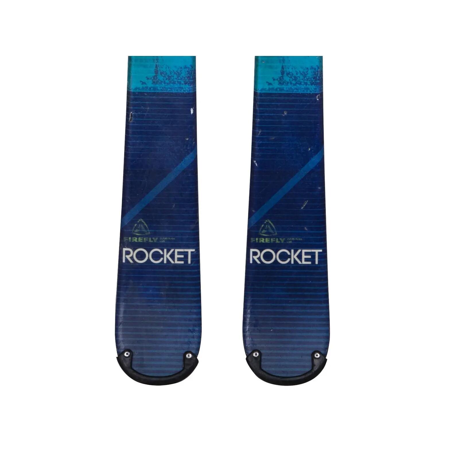 RECONDITIONNE - Ski Junior Firefly Rocket + Fixations 4/4