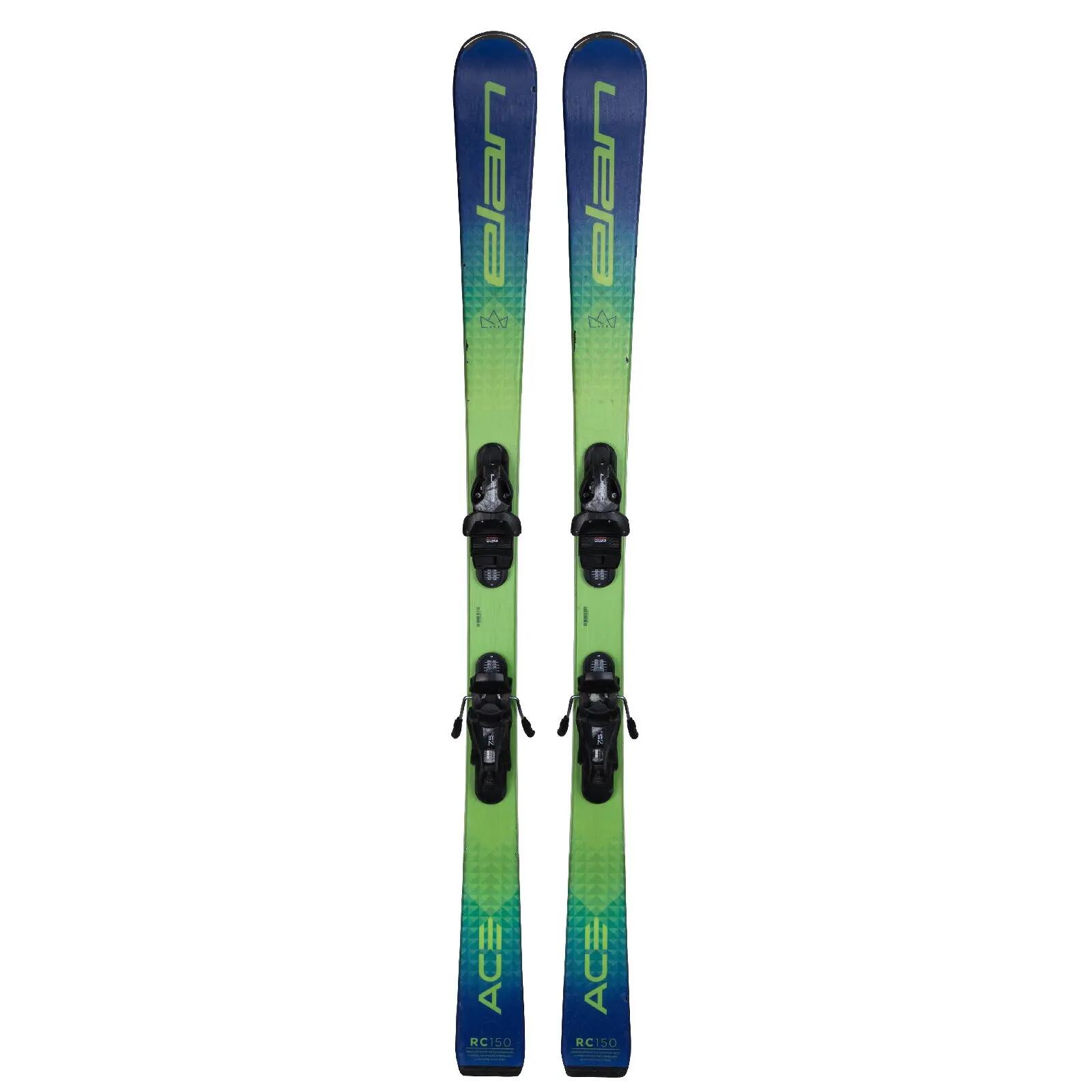 RECONDITIONNE - Ski Junior Elan Rc Ace + Fixations 2/4