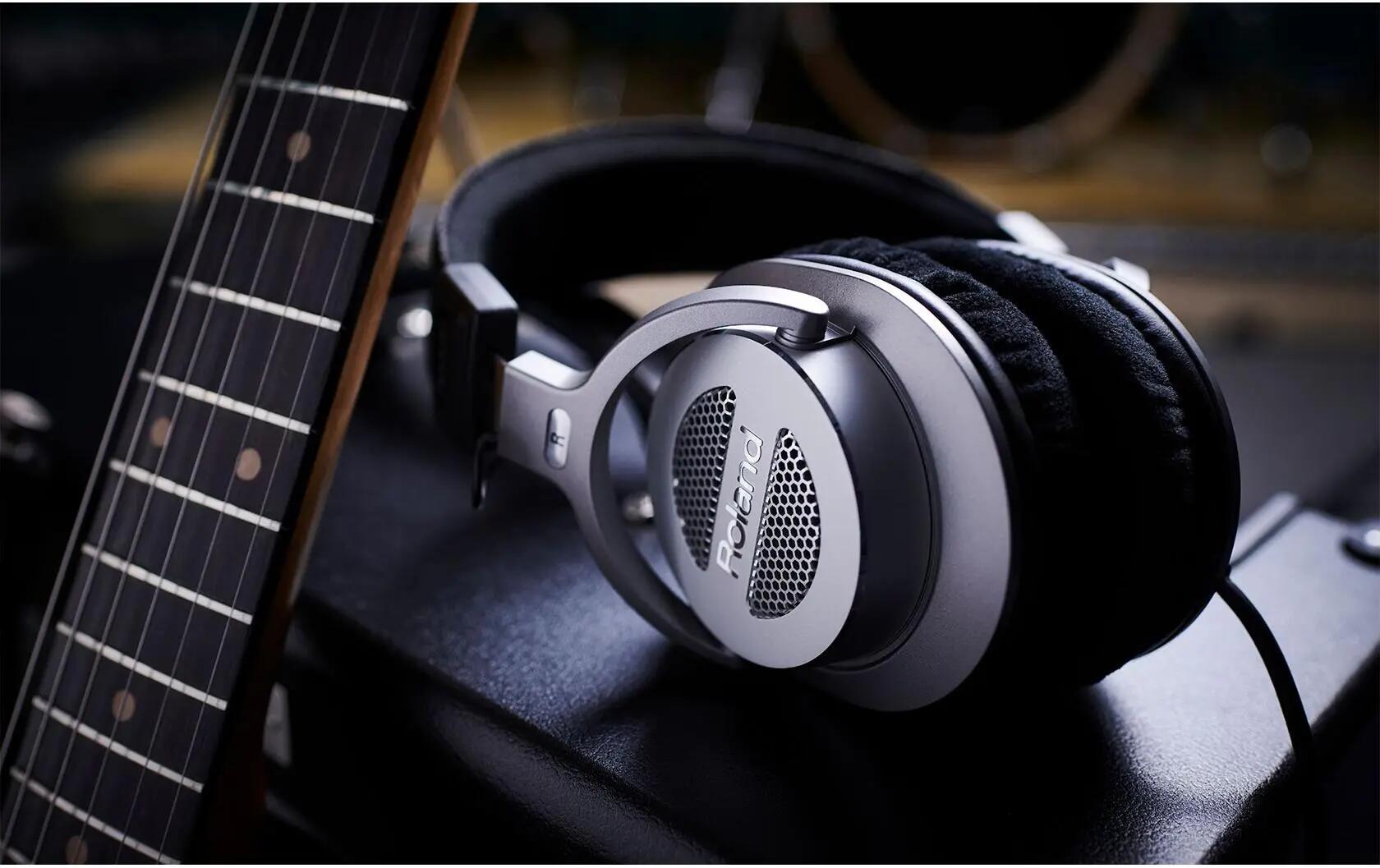 Roland RH-A30 Casque ouvert supra-aural – Argent 3/3