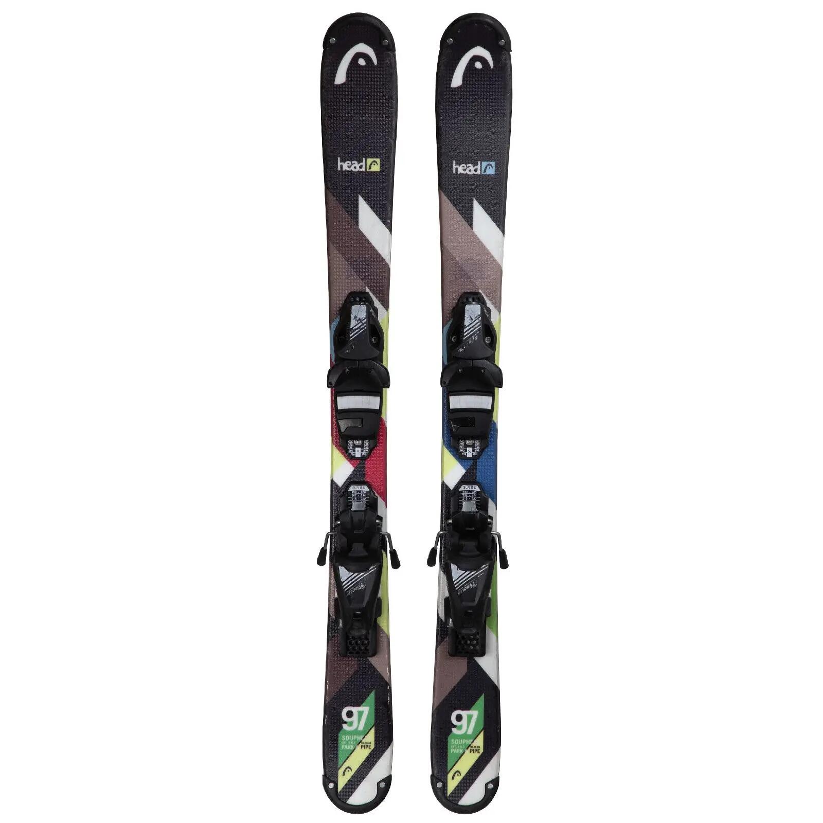 RECONDITIONNE - Ski Junior Head Souphead + Fixations 2/4