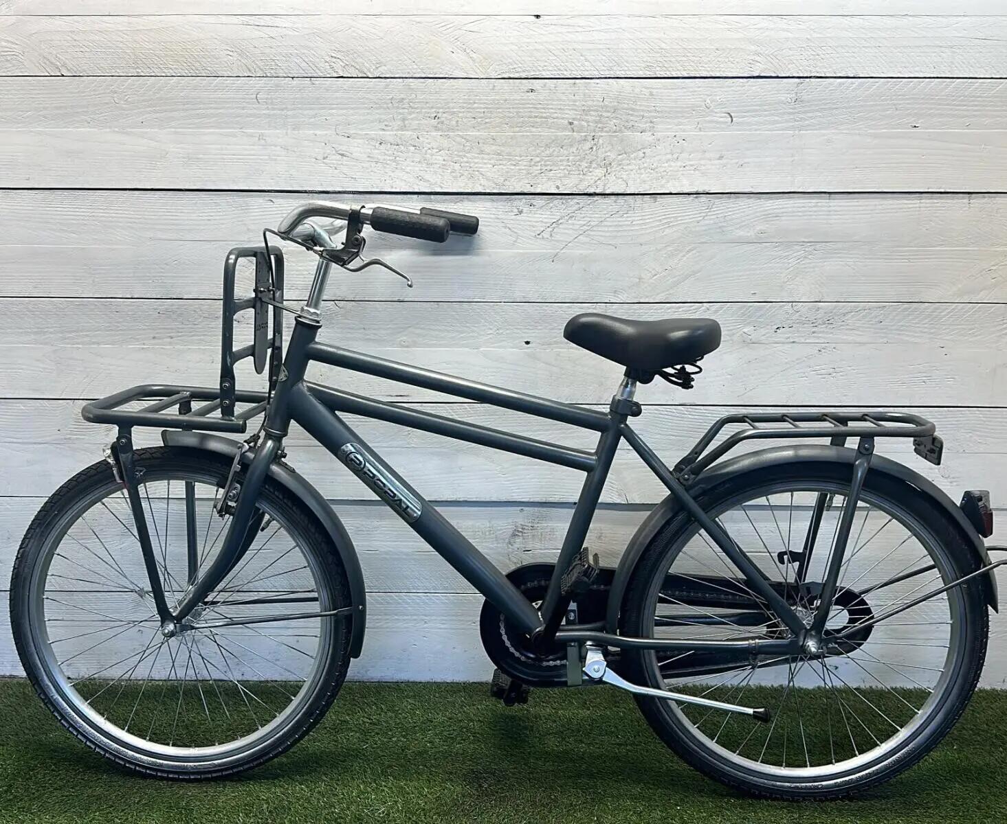 Popal transport stadsfiets bike, zwart 2/2