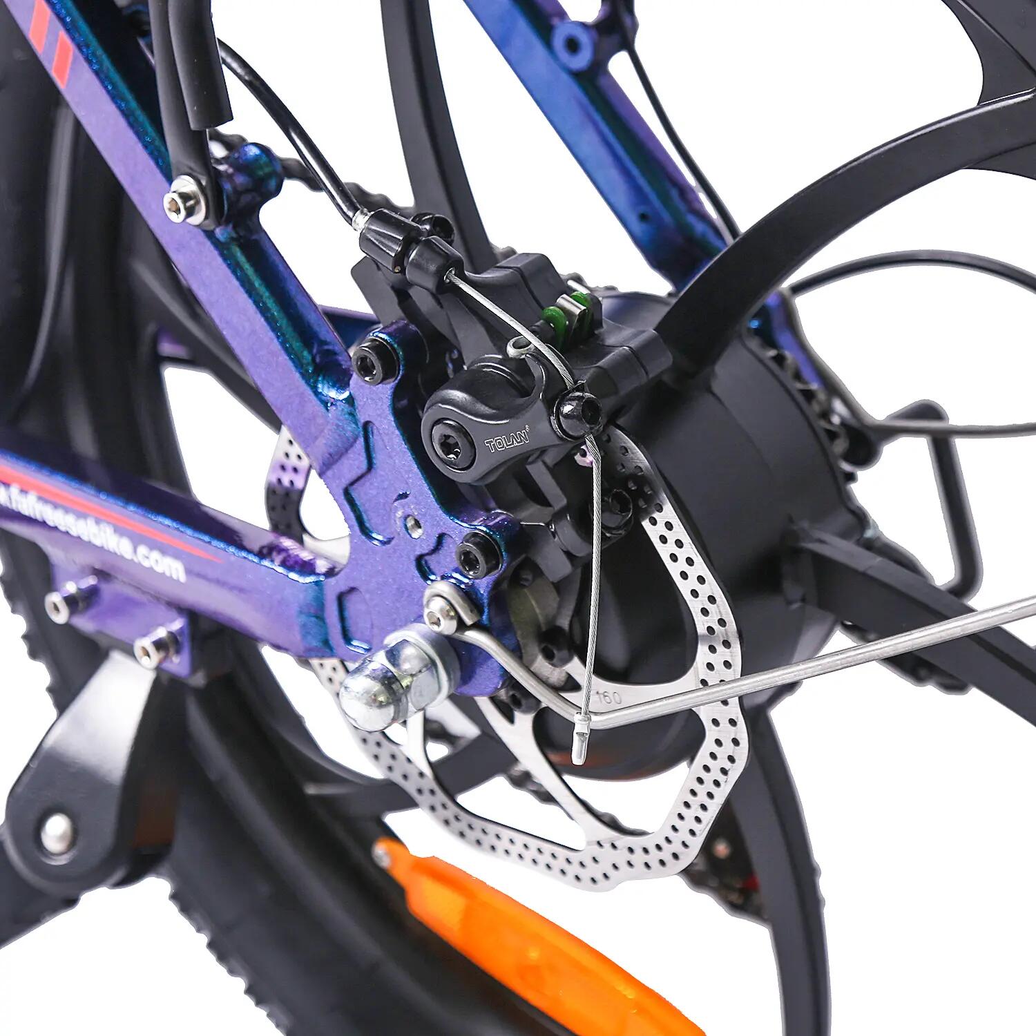 Bicicletă electrică urbană pliabilă FAFREES F20 PRO 250W 36V20Ah autonomie 100km 7/7