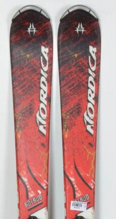 RECONDITIONNE - Skis Nordica Hot Rod J - Skis enfant d'occasion - BON